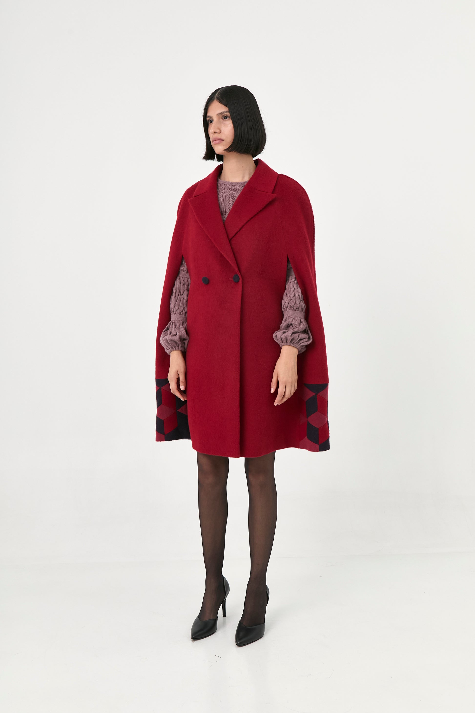 Baby Alpaca Cape | Francisca