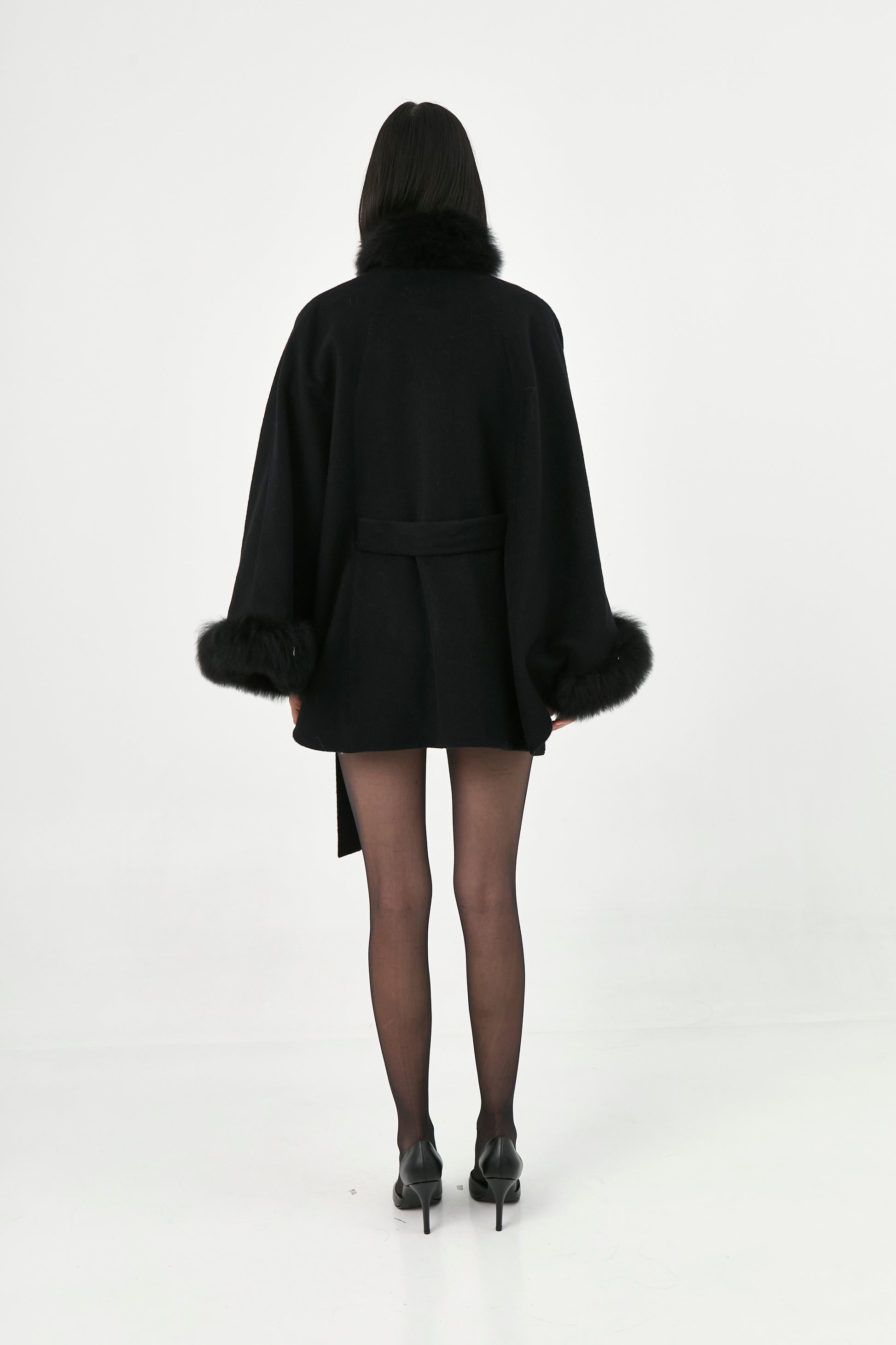 Baby Alpaca Cape Soleil | Classic Tones