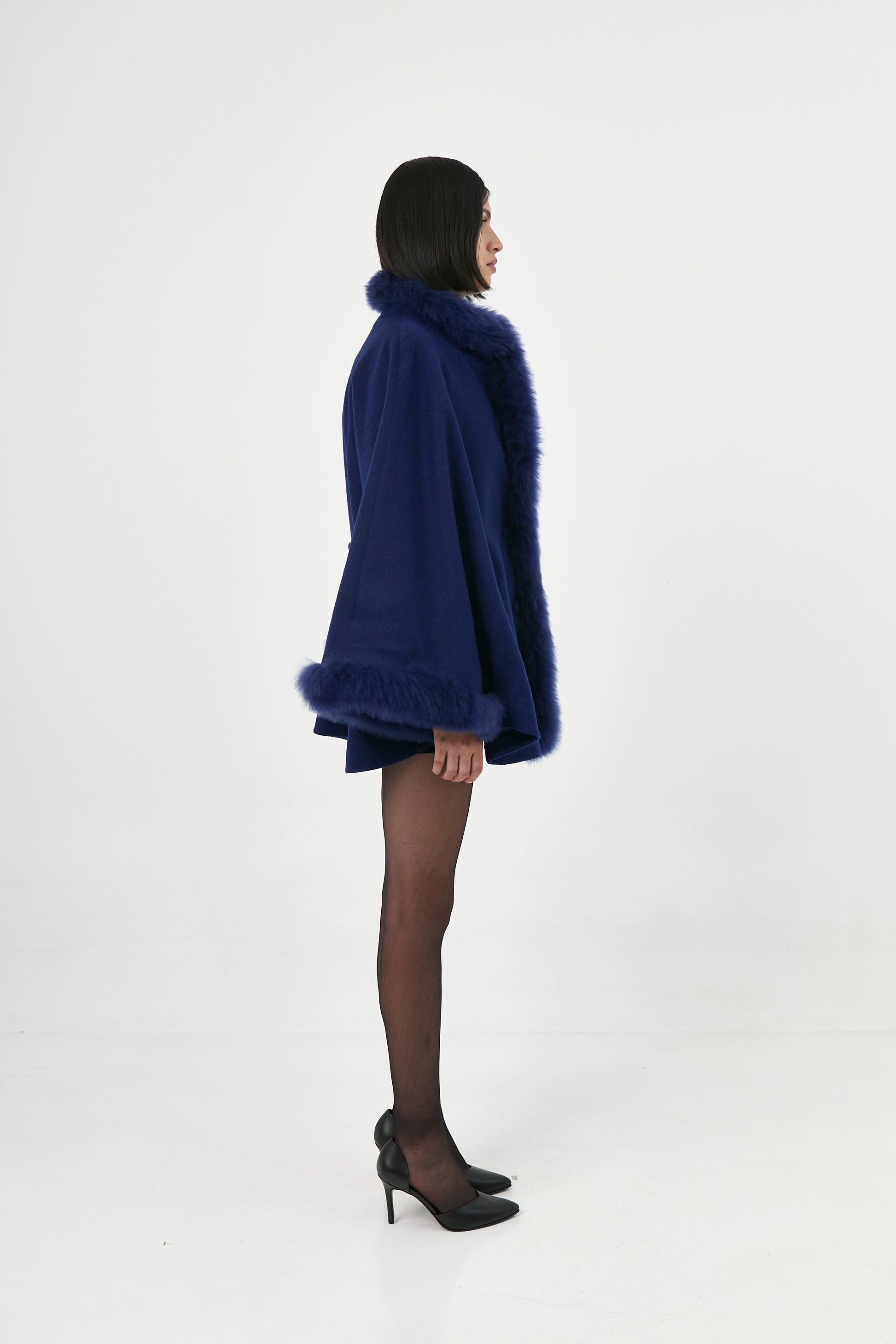 Baby Alpaca Cape Soleil | Classic Tones