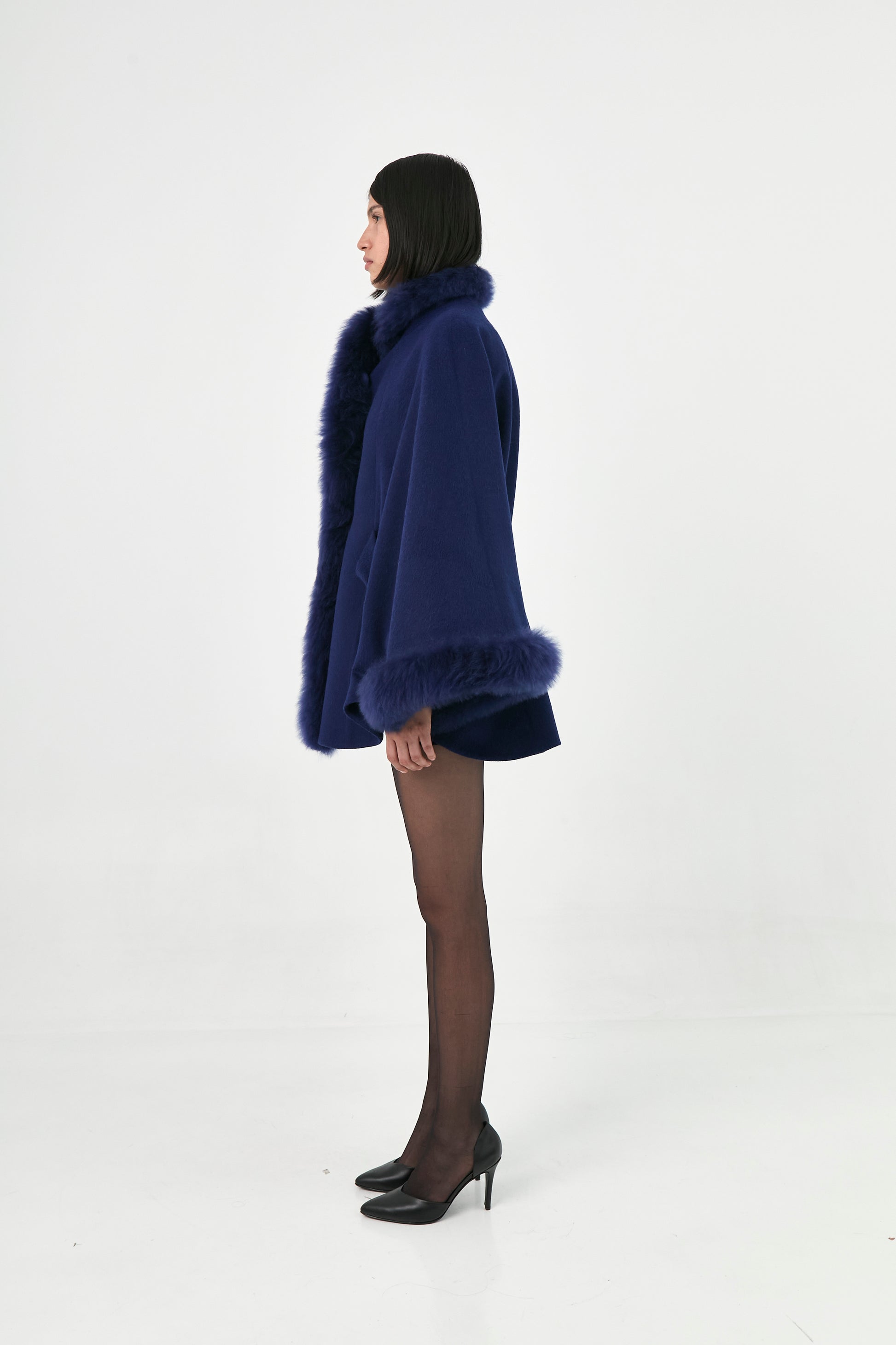 Baby Alpaca Cape Soleil | Classic Tones