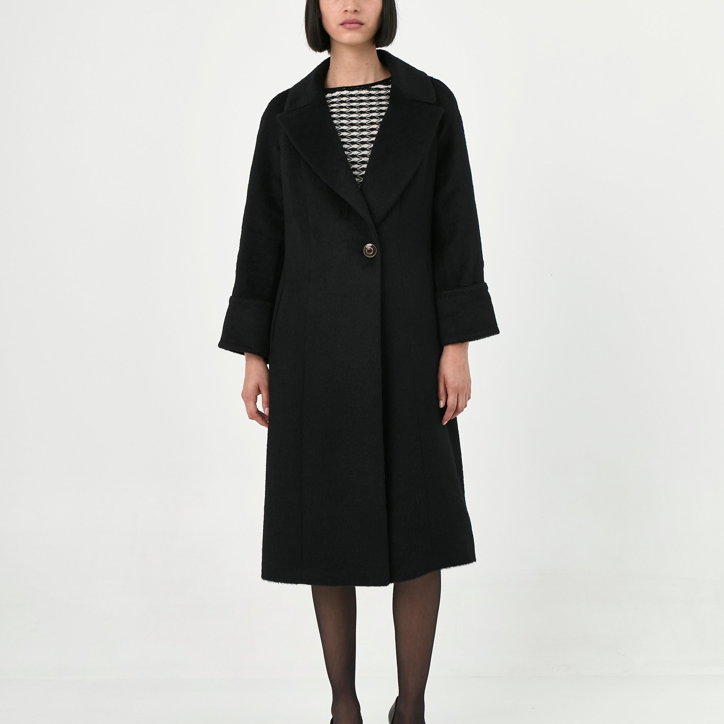 Suri Alpaca Coat | Akemi