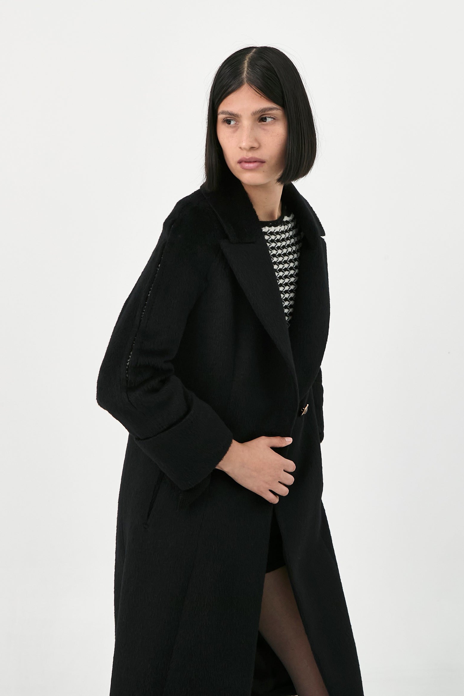 Suri Alpaca Coat | Akemi