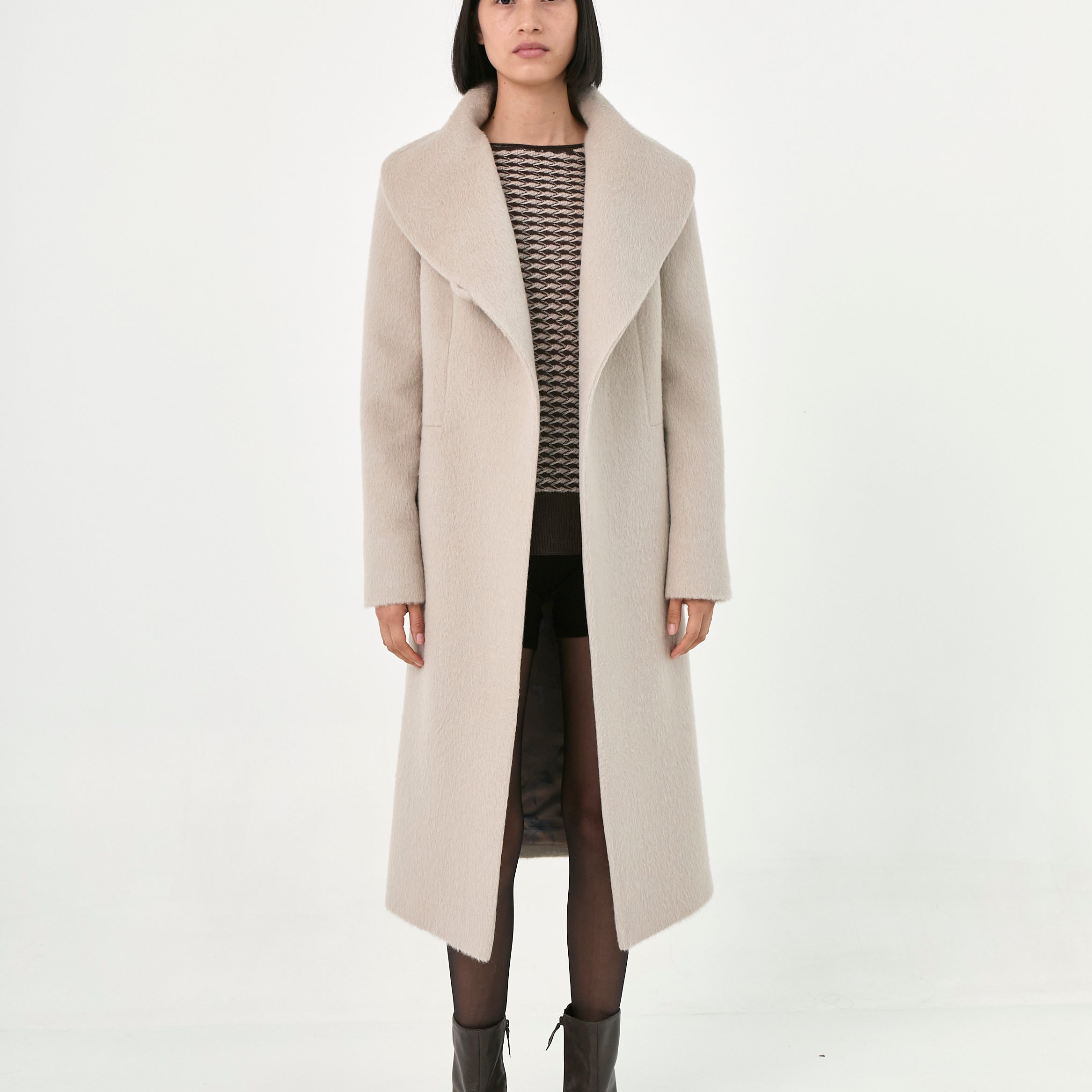 Suri Alpaca Coat | Loren