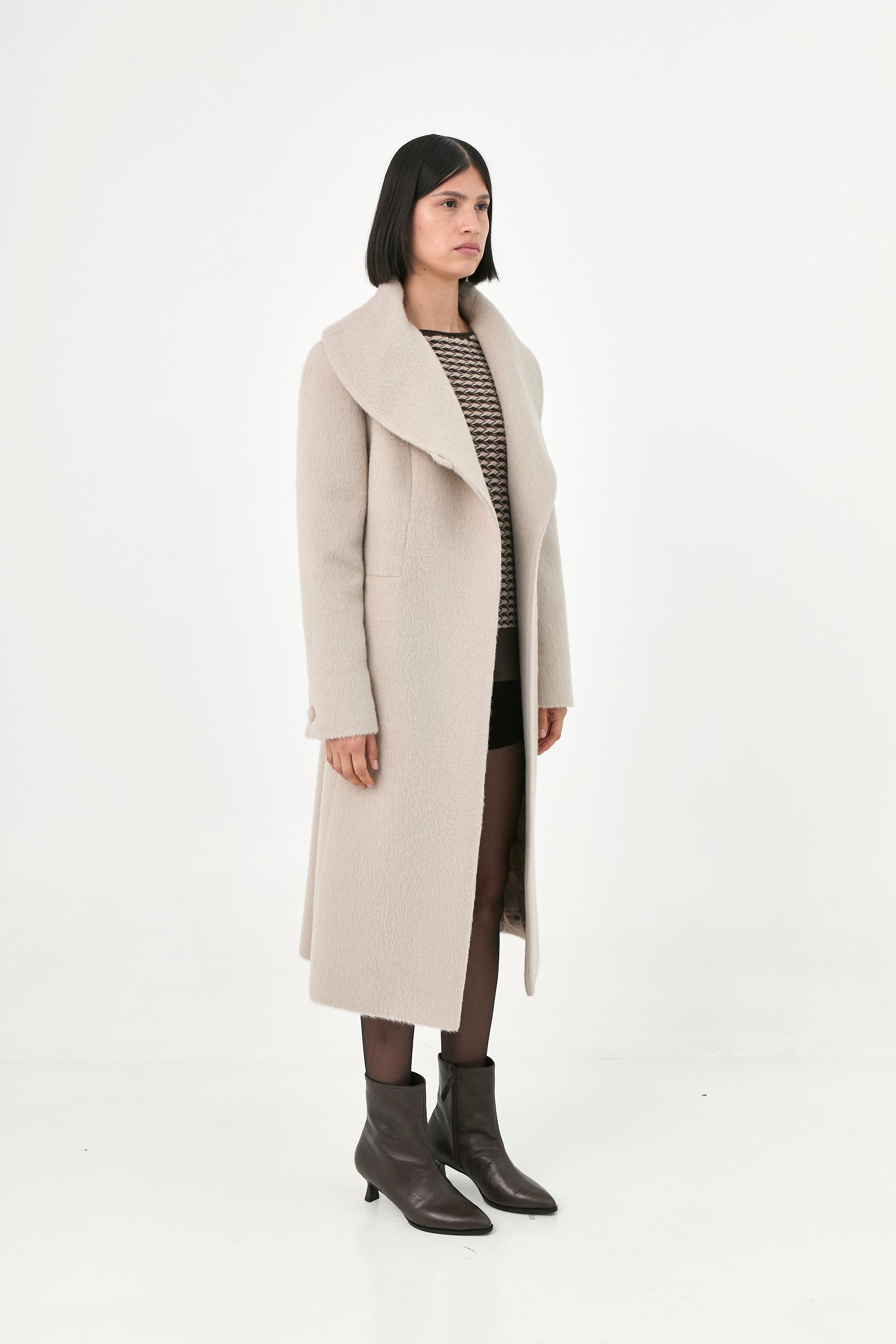 Suri Alpaca Coat | Loren