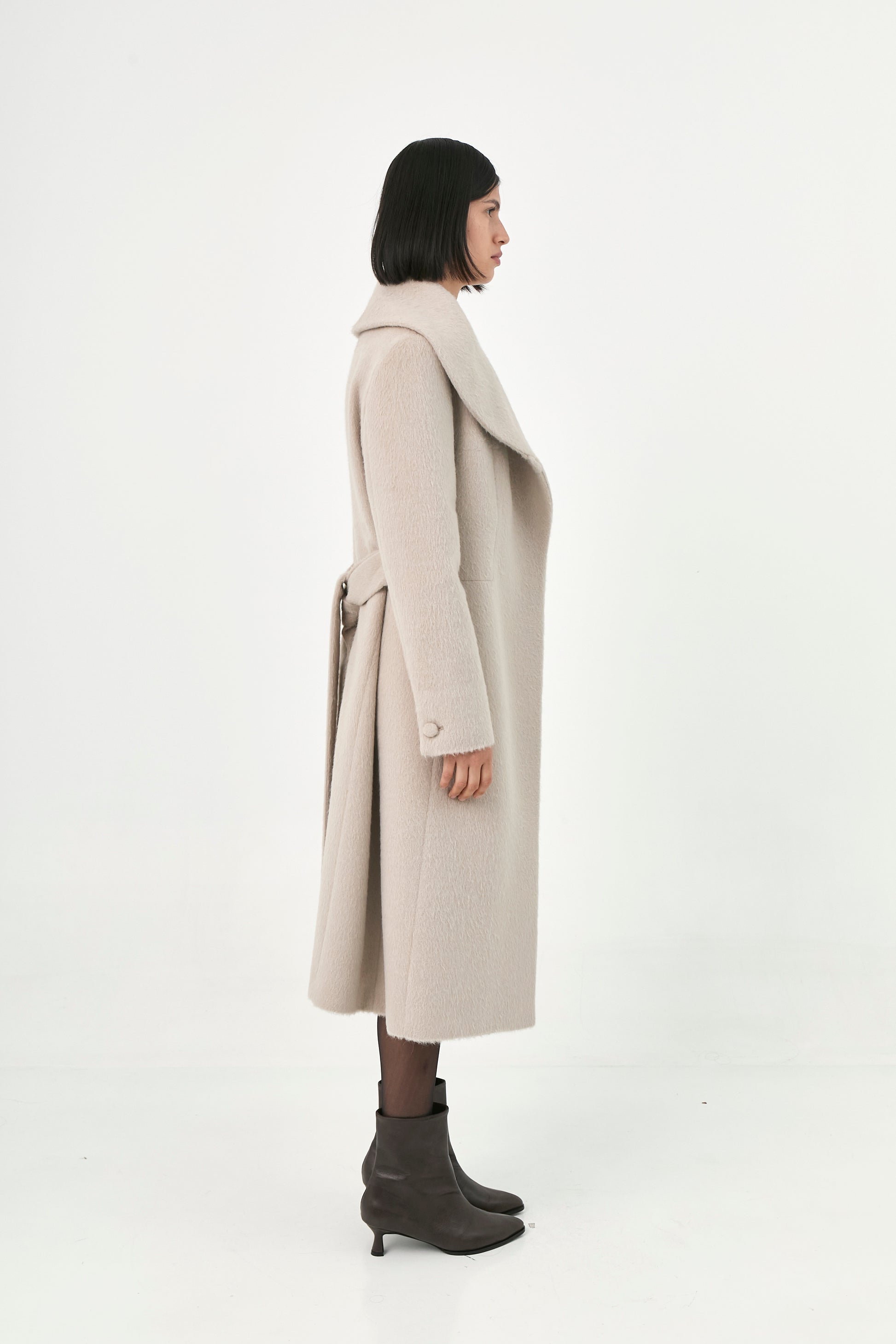 Suri Alpaca Coat | Loren