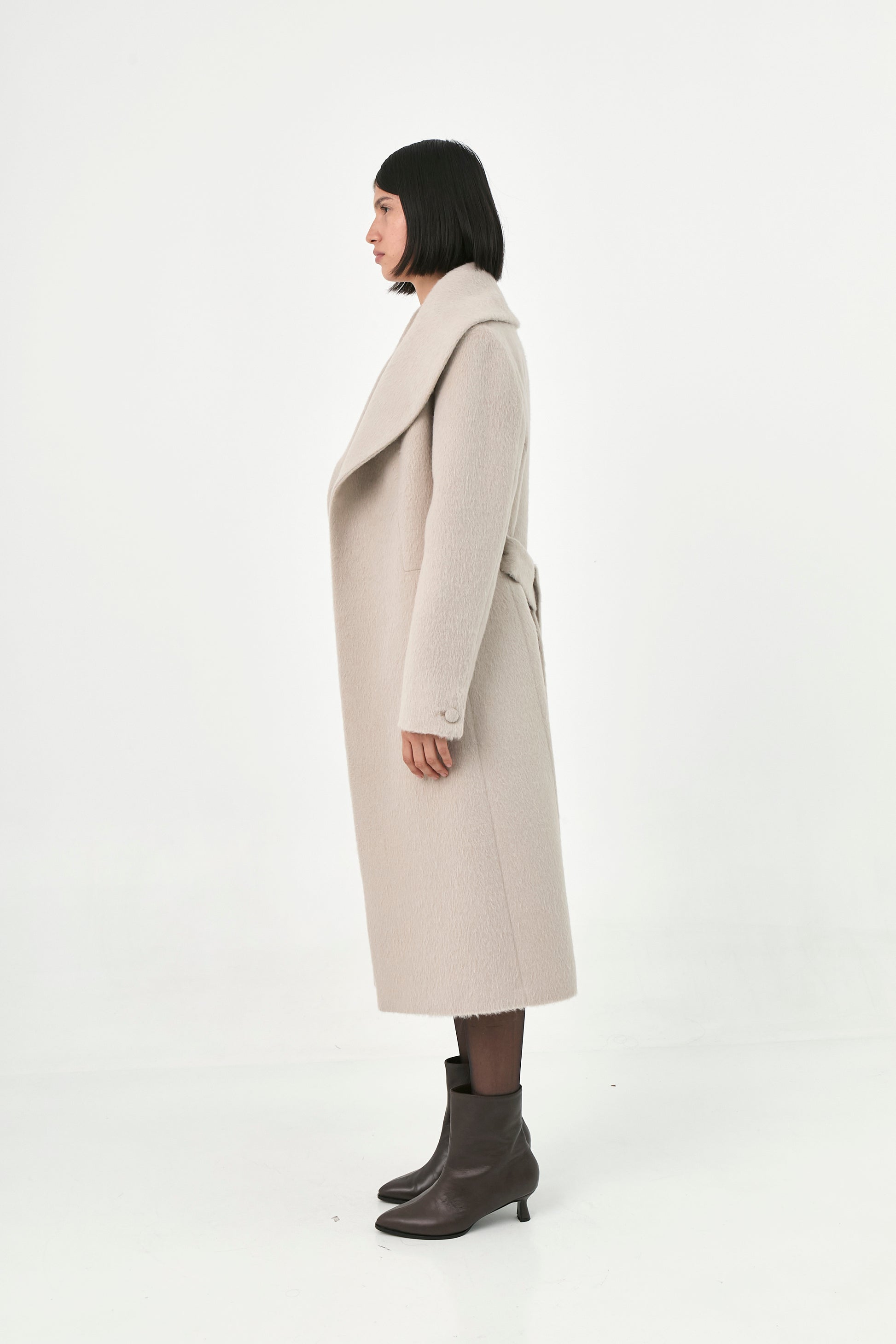 Suri Alpaca Coat | Loren