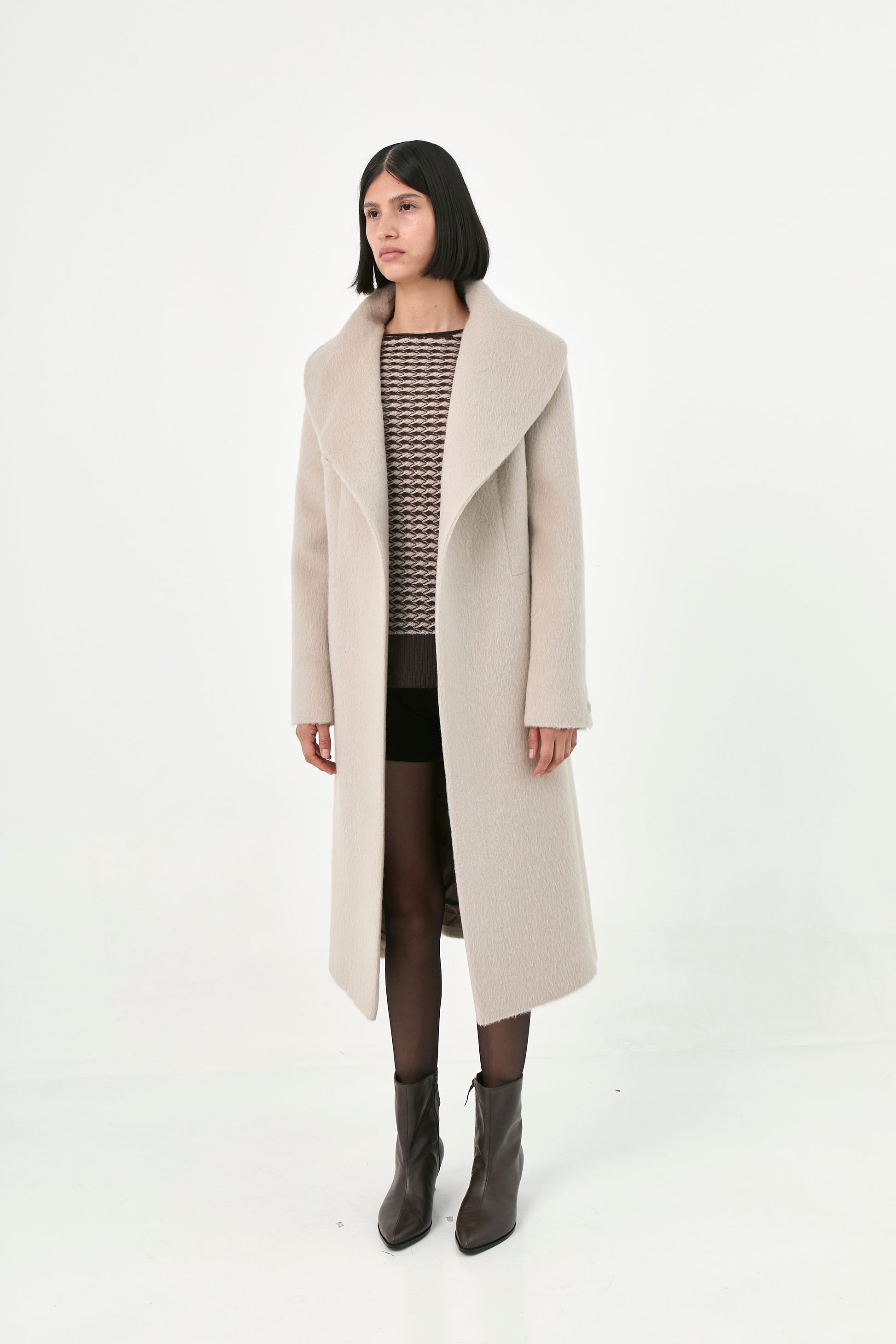 Suri Alpaca Coat | Loren