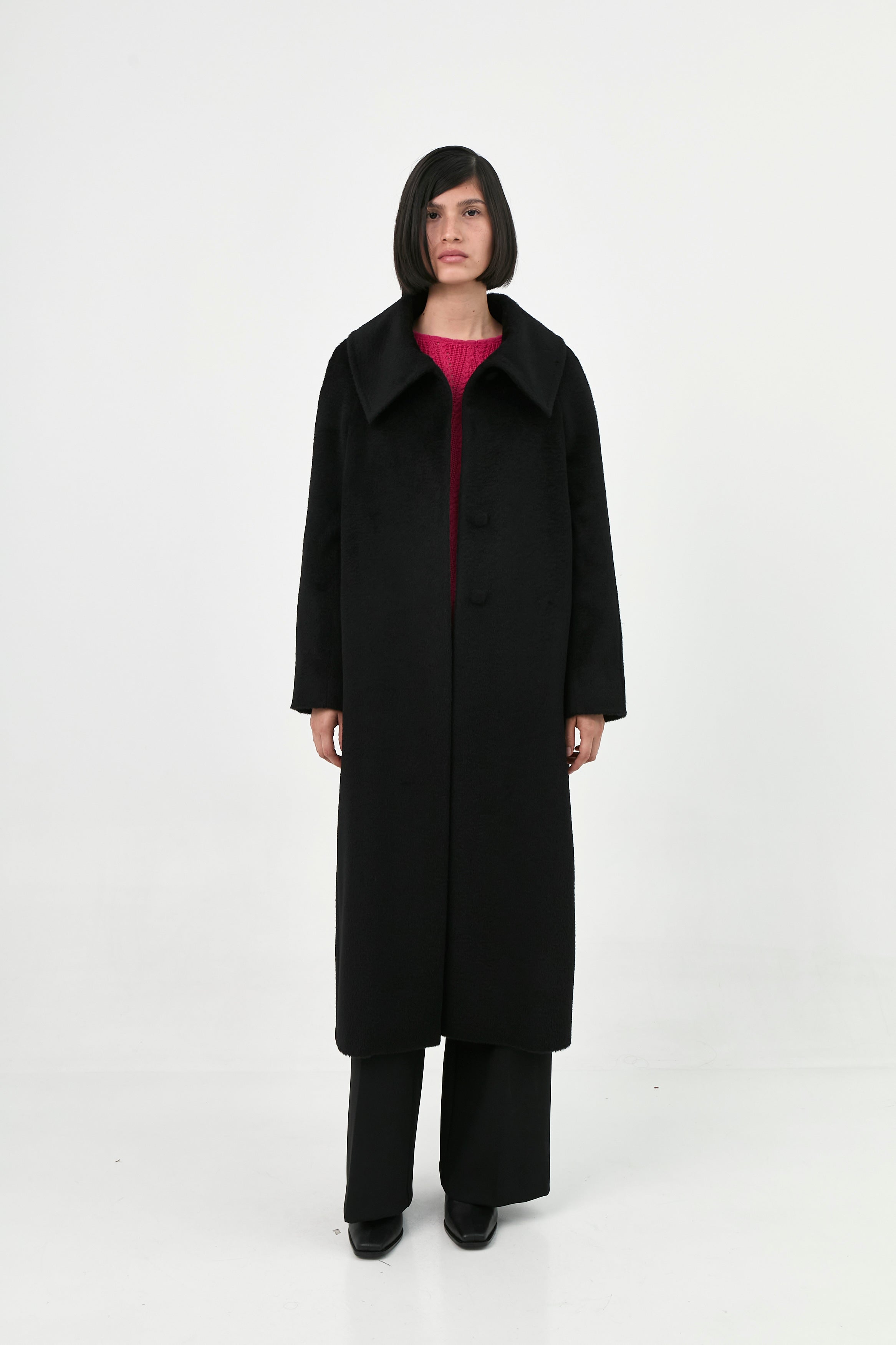 Suri Alpaca Coat | Adriana