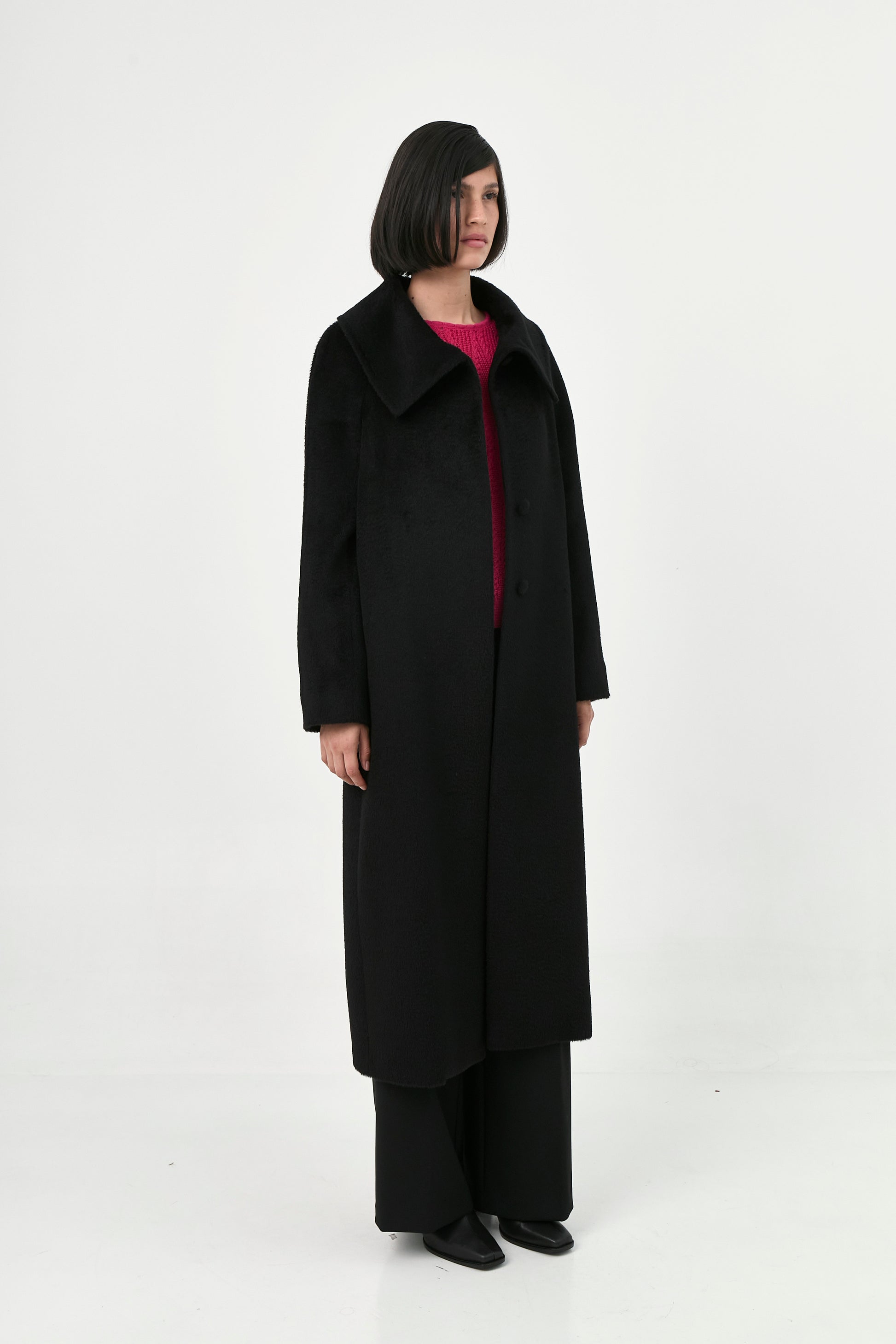 Suri Alpaca Coat | Adriana