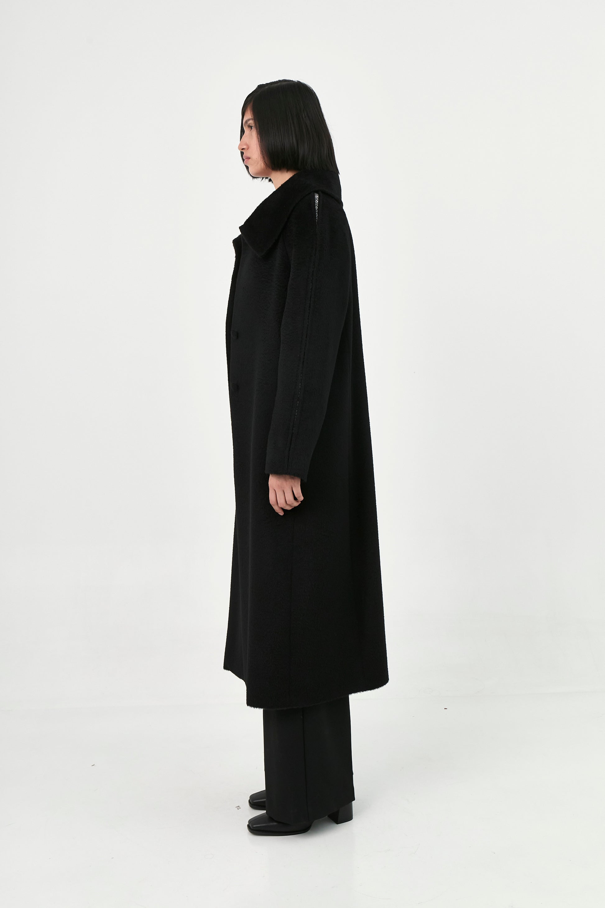 Suri Alpaca Coat | Adriana