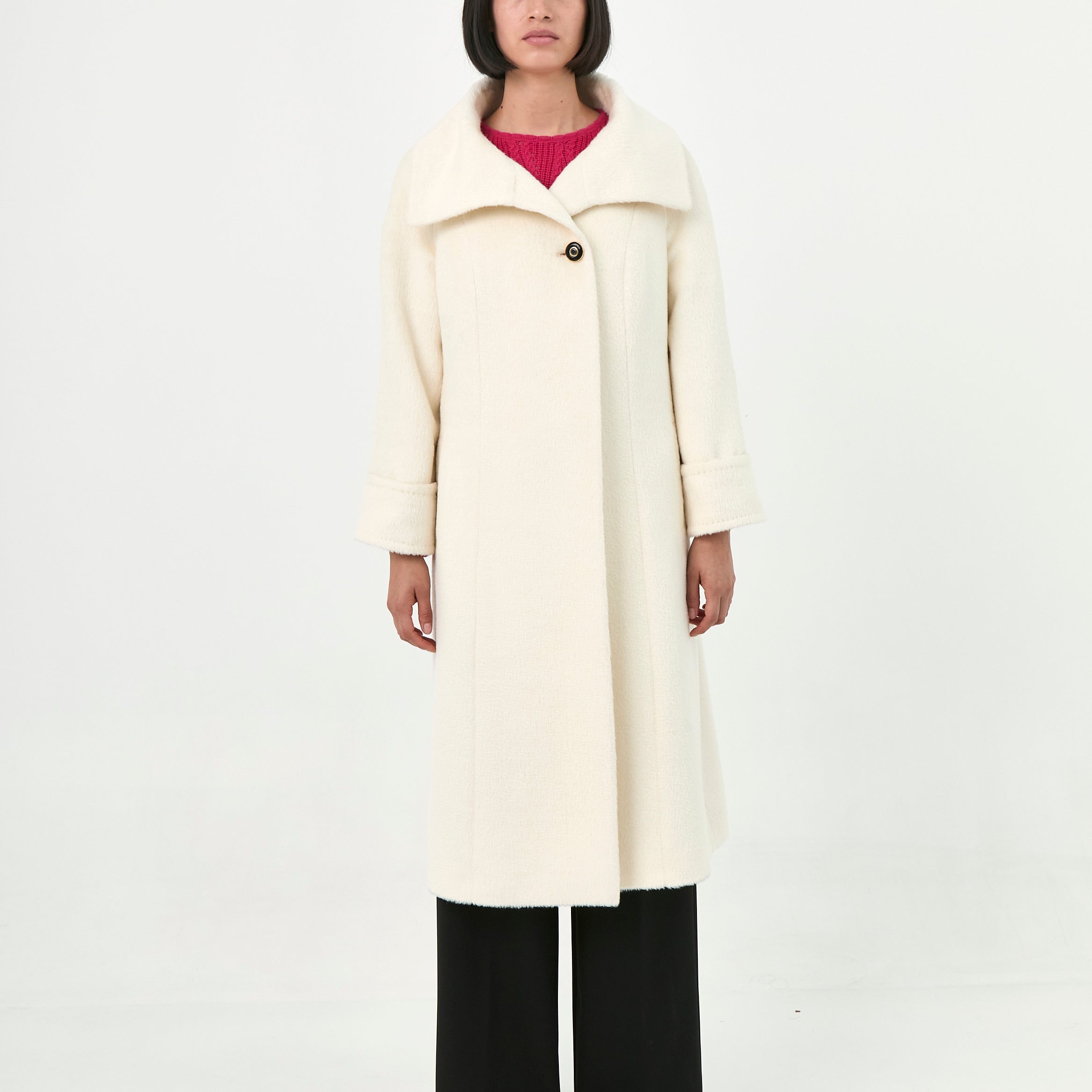 Suri Alpaca Zibeline Coat | Tiziana