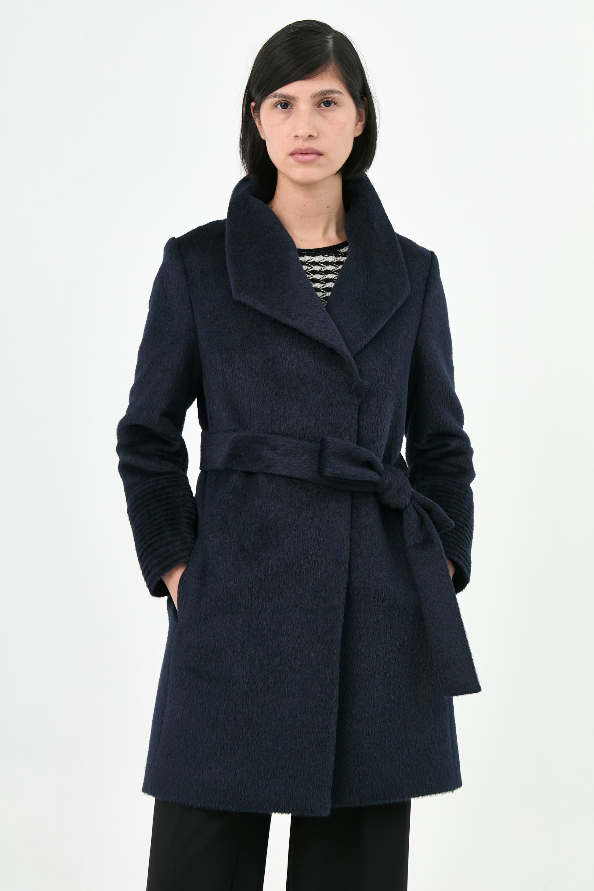 Suri Alpaca Zibeline Coat | Adela