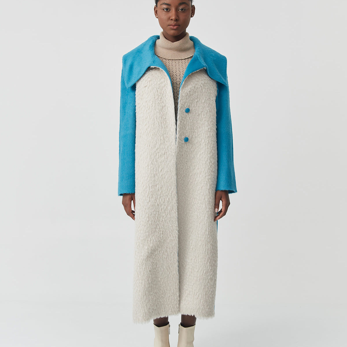 25 Years Suri Alpaca Coat | One of a kind