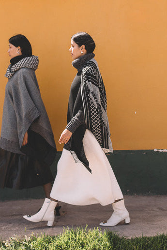 chal de alpaca para mujer