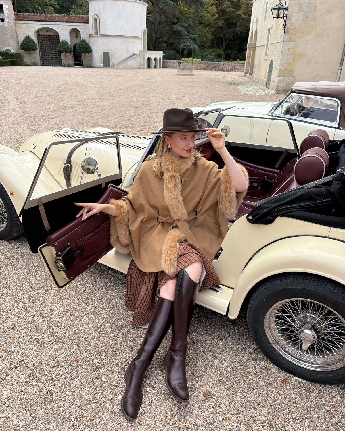 Baby Alpaca Cape Soleil | Classic Tones