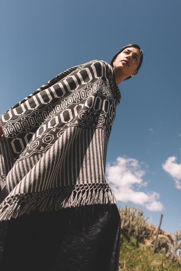 poncho alpaca lima